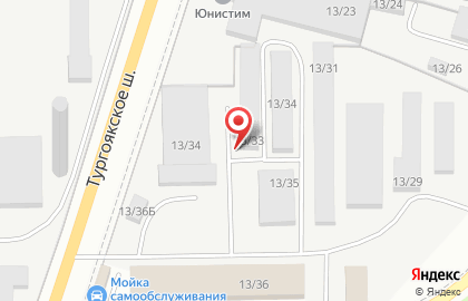 Центр пищевой индустрии Ариант на Тургоякском шоссе на карте