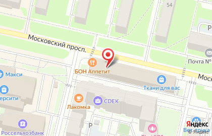 Кофейня Like кофе-бар на Московском проспекте на карте