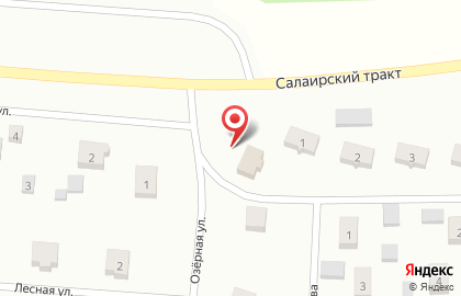 Мини-маркет Лесное озеро на карте