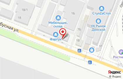 Торгово-производственная компания Эдельвейс на Троллейбусной улице на карте