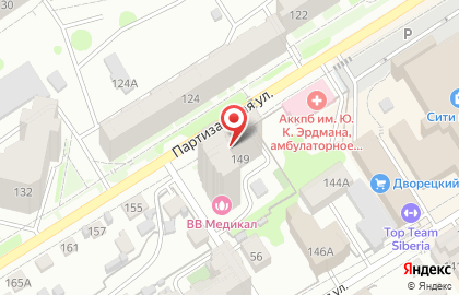 Ломбард Капитал на Партизанской улице на карте