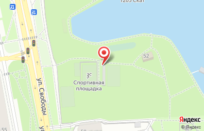 Детский футбольный клуб Метеор на улице Свободы на карте