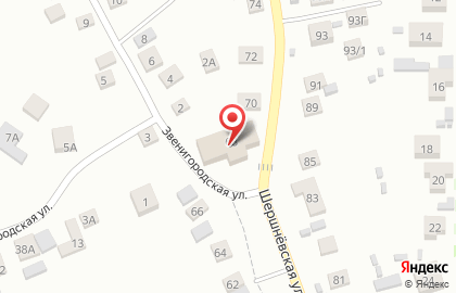 Юридическая компания по банкротству физических лиц Бизнес-Юрист на Шершневской улице на карте