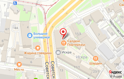 Портерхаус Saldens на карте