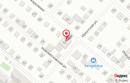 Автосервис в Оренбурге на карте