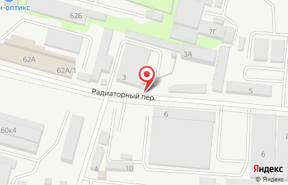 Компания Сантехкомплект в Радиаторном переулке на карте