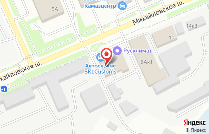 Автосервис Профи на Михайловском шоссе на карте