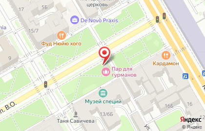 Камараджа в Василеостровском районе на карте