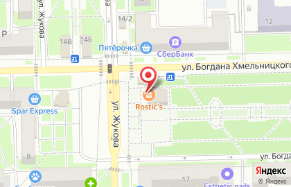 Магазин Косметичка на улице Жукова на карте