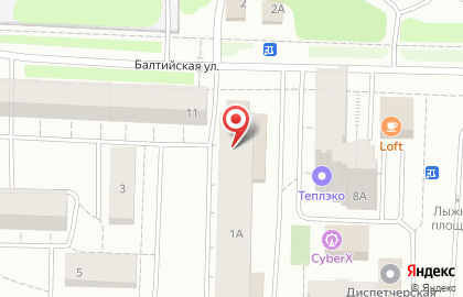 Торговая компания СанТехСнаб на Балтийской улице на карте