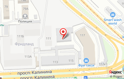 Компания Деловой Квартал в Московском районе на карте