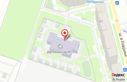 Муринский детский сад комбинированного вида №1 на карте