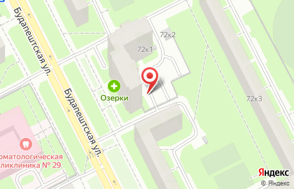 Ленинградские аптеки на Будапештской улице на карте