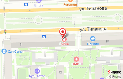 Торговая компания Балттех в Московском районе на карте