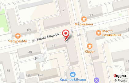 Страховая группа МСК на улице Карла Маркса на карте