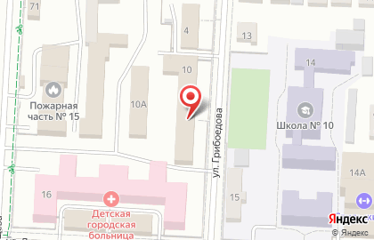 Территориальный отдел Управления Федеральной службы по надзору в сфере защиты прав потребителей и благополучия человека по Республике Татарстан в г. Альметьевске на карте