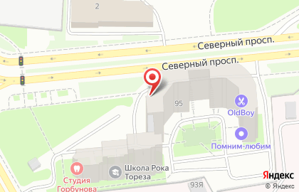 Школа танцев в Санкт-Петербурге на карте