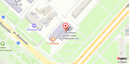 Автосервис Вилгуд на проспекте Металлургов на карте