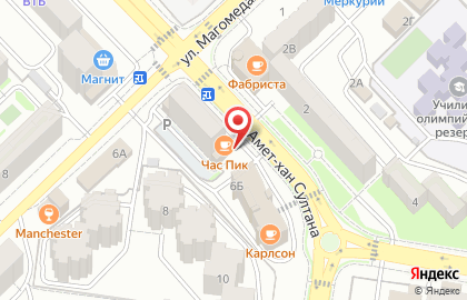 Интернет-провайдер КаспийТелеком на проспекте Амет-Хана Султана на карте