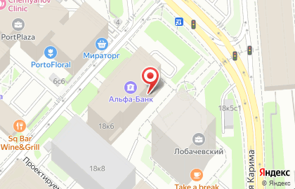 Италфармако на проспекте Андропова на карте