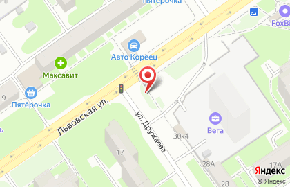 ООО Сибарит на Львовской улице на карте