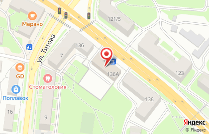 Печатный дом на Советской улице на карте