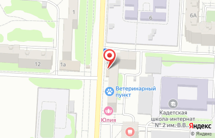 Парикмахерская Колибри на улице Чехова на карте