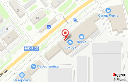 Салон мебели Антарес на карте