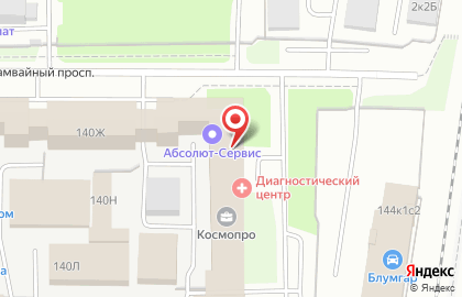 Международный Диагностический Центр на Ленинском проспекте на карте