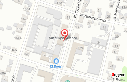 Рубцовские межрайонные электросети на карте