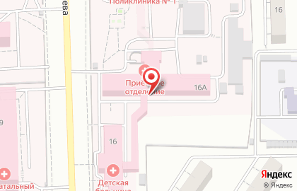 Больница Кировская областная детская клиническая больница на карте