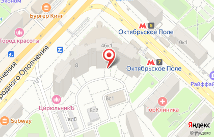 Кредитный брокер Центр кредитования Москва на карте