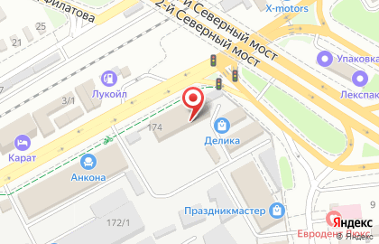 Бизнес Партнер на Новороссийской улице на карте