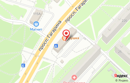 Студия печати Подсолнух на проспекте Гагарина на карте