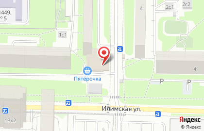 Магазин овощей и фруктов в Москве на карте