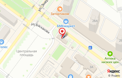 Фирменный магазин Ермолино в Торговом проезде на карте