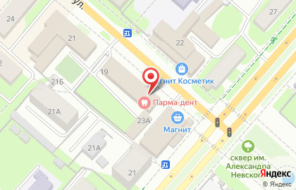 Стоматология Парма-дент на Ласьвинской улице на карте