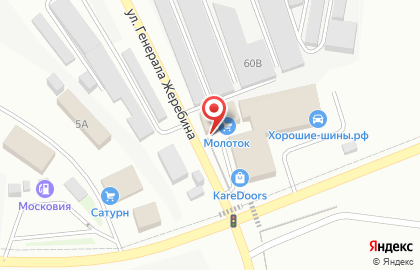 Магазин автозапчастей в Москве на карте