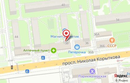 Сеть мультимедийных магазинов Maximus на проспекте Николая Корыткова на карте