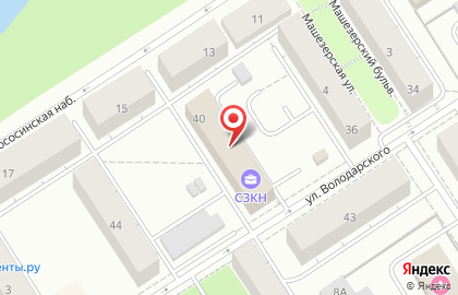 Инженерно-технический центр Независимость на улице Володарского на карте