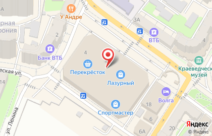 Магазин Шарики за Ролики на улице Ленина на карте