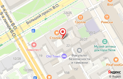 Диетторг на карте