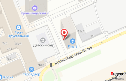 OZON.ru на Кронштадтском бульваре на карте