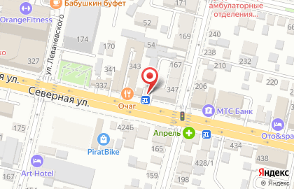 Компания Otproffi на Северной улице на карте
