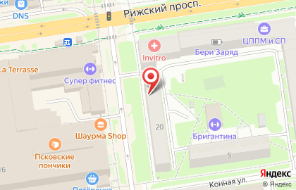 Перона на карте