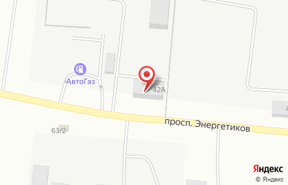Торговая компания ЭкоНиваСибирь на проспекте Энергетиков на карте