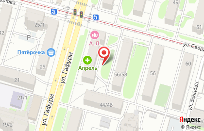 A & L на улице Гафури на карте