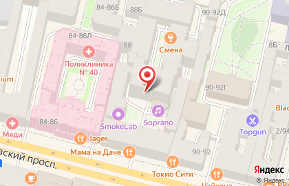 Магазин Розовый Кролик на метро Маяковская на карте
