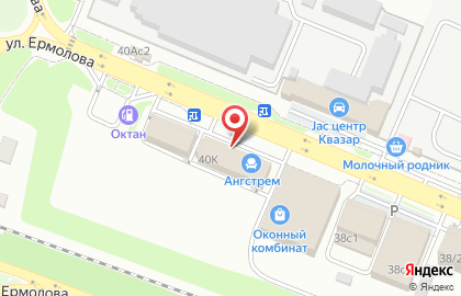 Мебельный центр Петру групп на улице Ермолова на карте