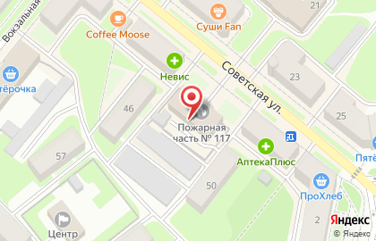 Пожарная Часть # 117 Бокситогорского Района на карте